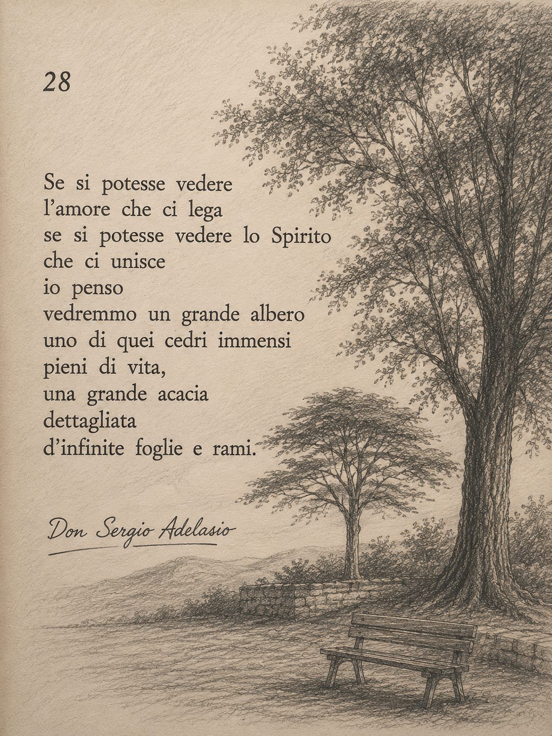 Handwritten poem