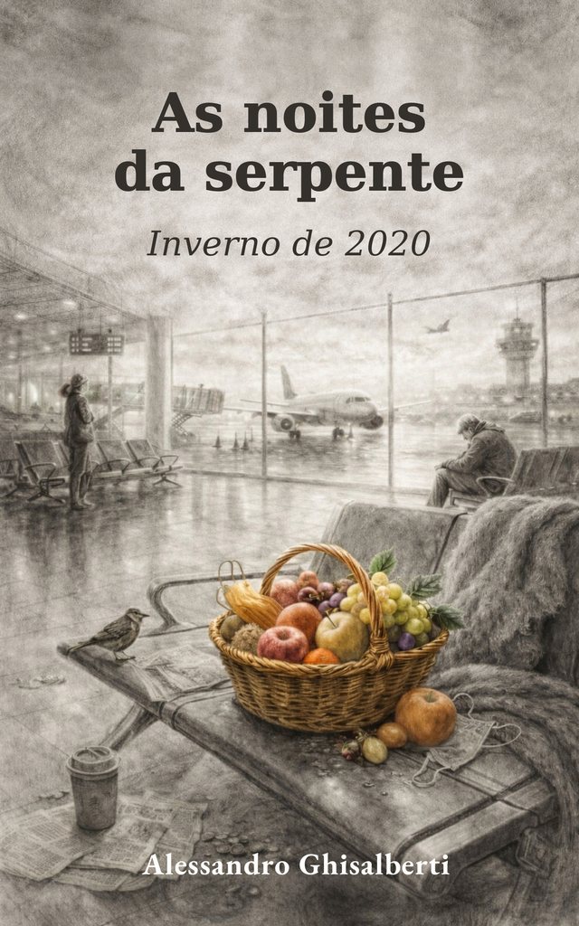Capa de As noites da serpente, de Alessandro Ghisalberti