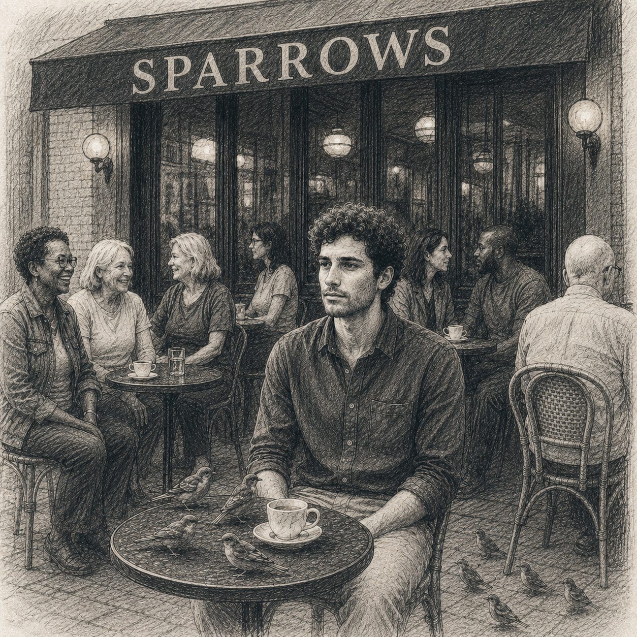 Die Bar Sparrows und ihre Gäste